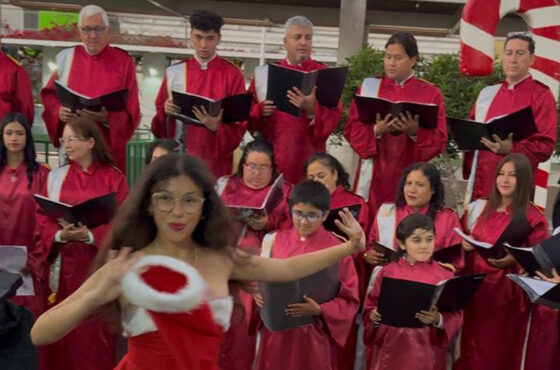 La Cámara de Comercio de Iquique participó en el Encendido del Árbol de Navidad 2025