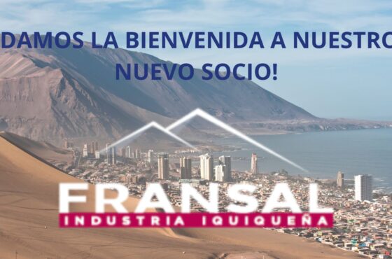 Nos alegra incorporar a Fransal a la Cámara de Comercio, Industrias, Servicios y Turismo de Iquique A.G.