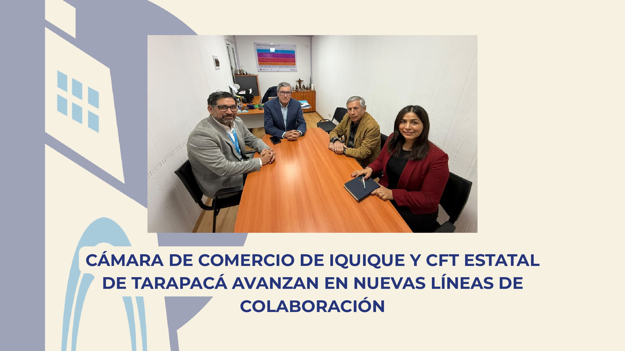 Cámara de Comercio de Iquique y CFT Estatal de Tarapacá avanzan en nuevas líneas de colaboración